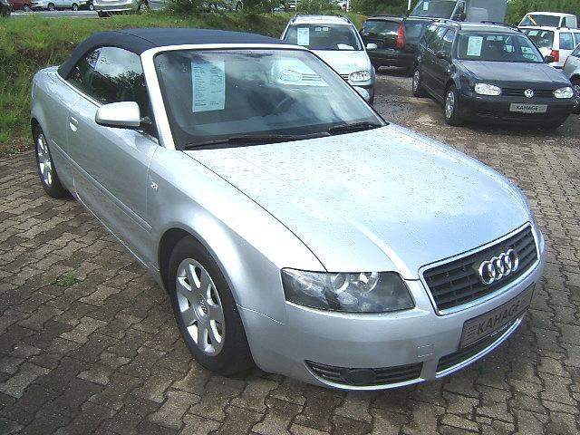 Importauto: Audi A4 Cabriolet 2.4 Multitronic 2/2002