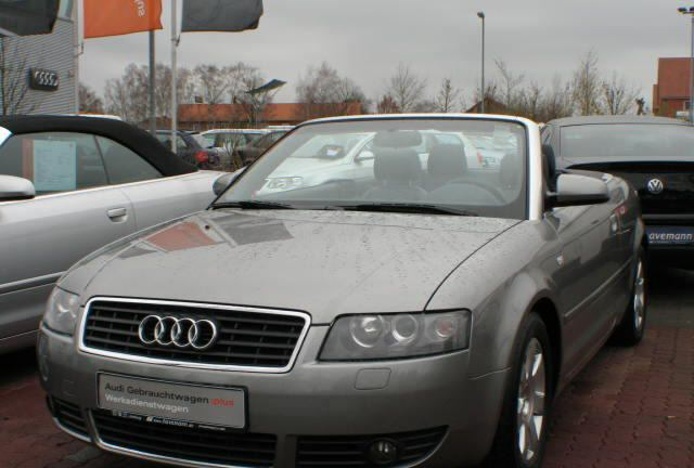 Importauto: Audi A4 Cabriolet 3.0 Multitronic 9/2002